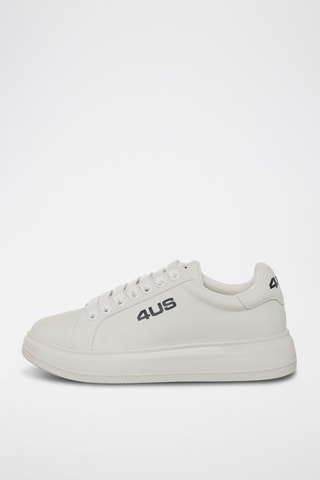Zapatillas con plataforma - Blanco