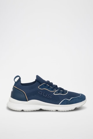 Zapatillas estilo calcetín - Azul marino