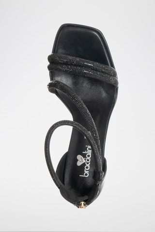 Sandalias de tacón - Negro