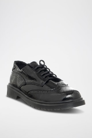 Mocasines de piel vegana - Negro