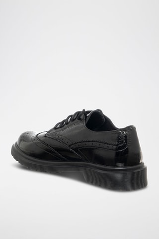 Mocasines de piel vegana - Negro