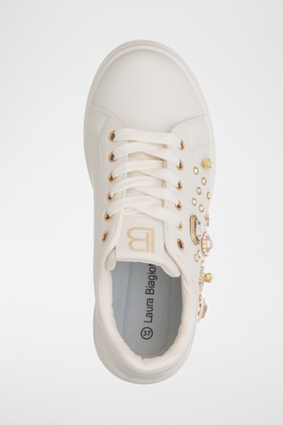 Zapatillas de piel con plataforma - Camel