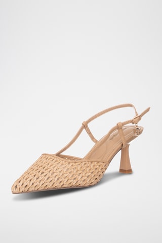Zapatos de tacón - Camel