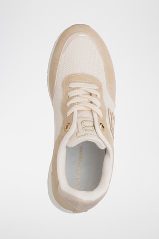 Zapatillas con plataforma - Beige