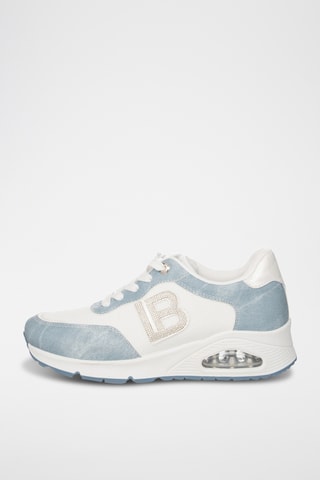 Zapatillas con plataforma - Azul