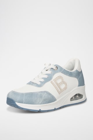 Zapatillas con plataforma - Azul