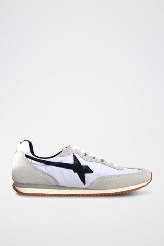 Zapatillas - Blanco, negro y gris