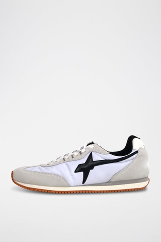 Zapatillas - Blanco, negro y gris