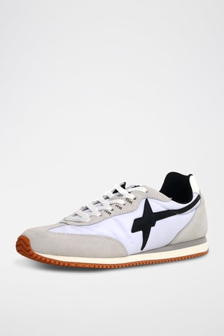 Zapatillas - Blanco, negro y gris
