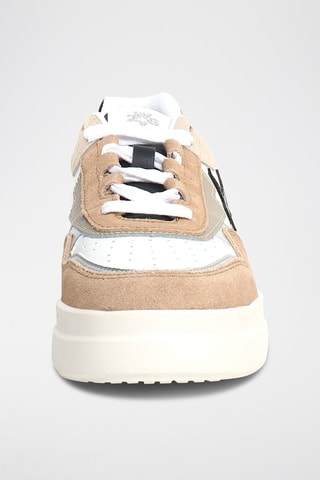 Leren Sneakers - Beige