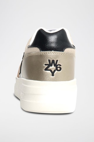 Leren Sneakers - Beige