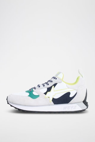 Zapatillas de piel - Blanco