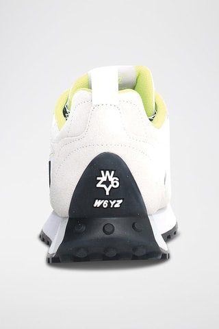 Zapatillas de piel - Blanco