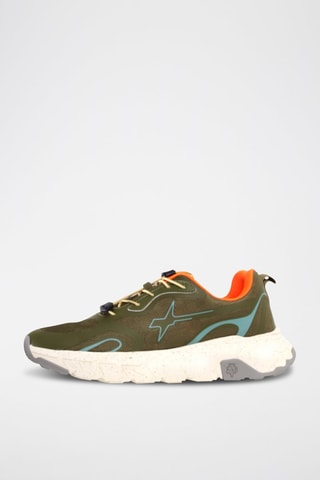 Tenis - Azul, verde y naranja