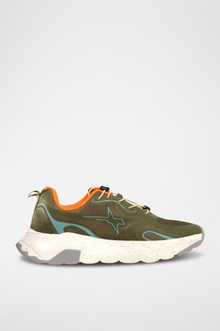 Tenis - Azul, verde y naranja