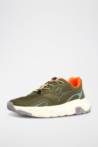 Tenis - Azul, verde y naranja