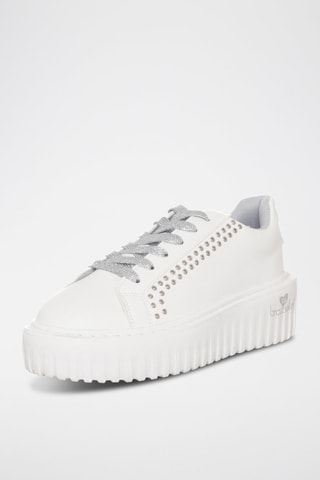 Zapatillas con plataforma - Blanco