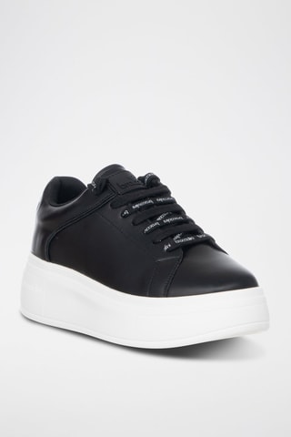 Zapatillas con plataforma - Negro