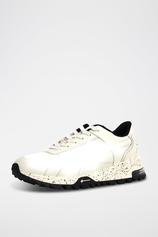 Zapatillas de piel bovina - Blanco