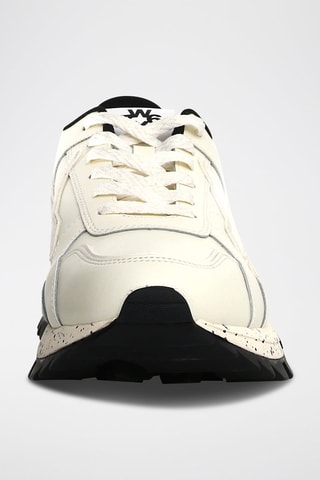 Zapatillas de piel bovina - Blanco