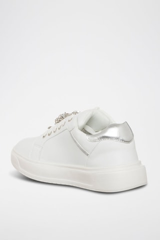 Zapatillas con plataforma - Blanco