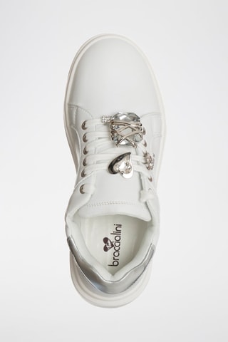 Zapatillas con plataforma - Blanco