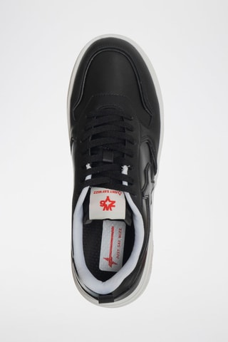 Zapatillas de piel bovina - Negro
