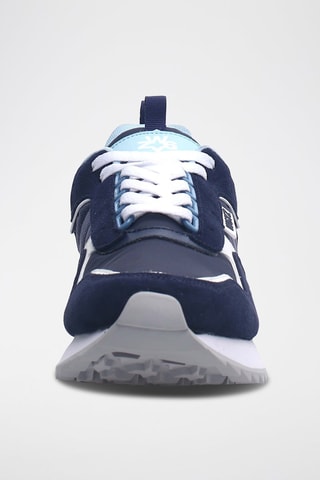 Zapatillas Bob - Blanco y azul