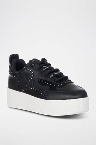 Zapatillas con plataforma - Negro