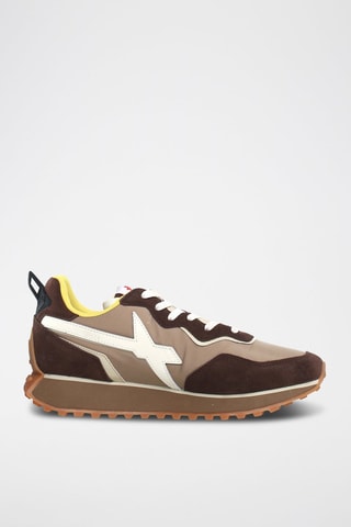 Zapatillas de nobuk - Marrón
