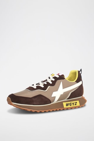 Zapatillas de nobuk - Marrón