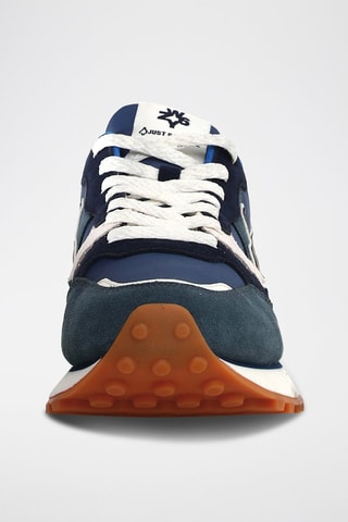 Zapatillas de nobuk - Azul