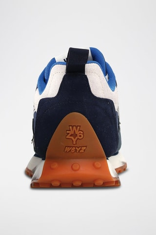 Zapatillas de nobuk - Azul