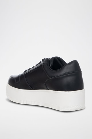 Zapatillas con plataforma - Negro