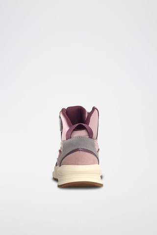 Zapatillas altas de nobuk - Gris
