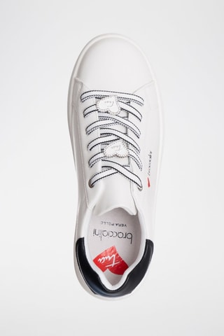 Zapatillas con plataforma - Blanco y negro
