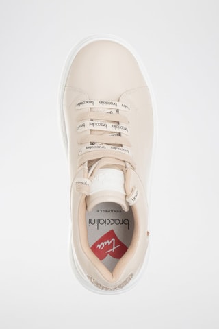 Zapatillas con plataforma - Beige