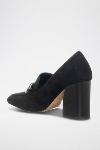 Zapatos de tacón - Negro y plateado