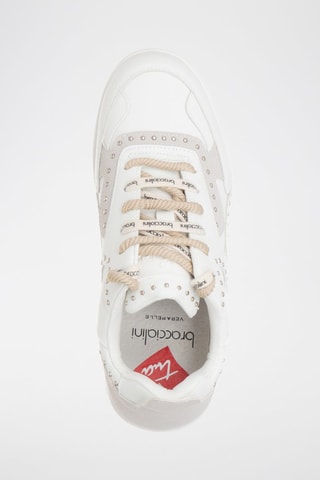 Zapatillas con plataforma - Blanco