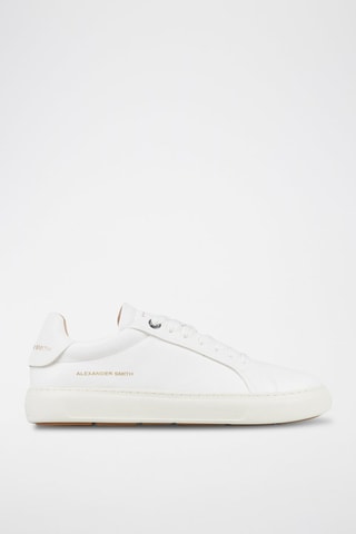 Zapatillas de piel - Blanco