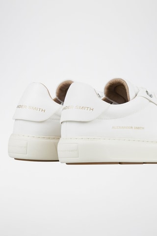 Zapatillas de piel - Blanco