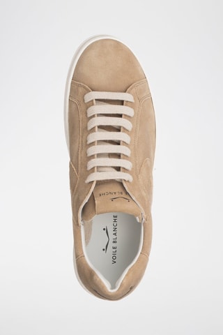 Zapatillas de nobuk - Blanco y negro