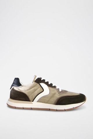 Zapatillas Storm - Beige y verde