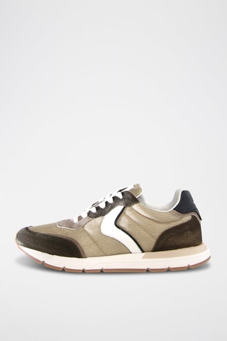 Zapatillas Storm - Beige y verde