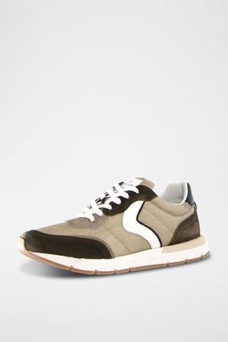 Zapatillas Storm - Beige y verde