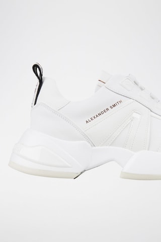 Zapatillas de piel - Blanco