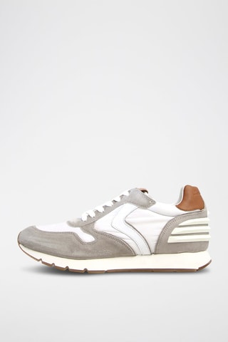 Zapatillas de piel Liam - Gris