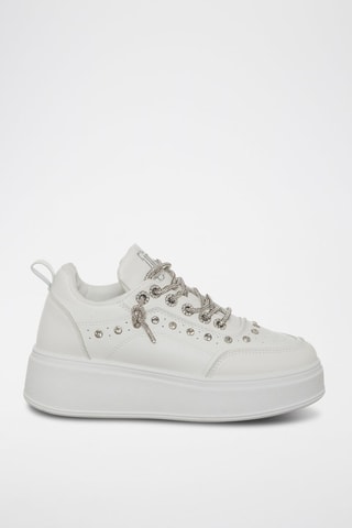 Zapatillas con plataforma - Laura Biagiotti - Blanco