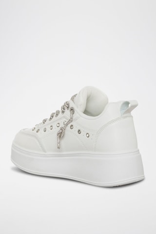 Zapatillas con plataforma - Laura Biagiotti - Blanco