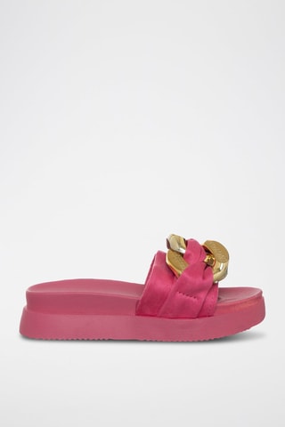 Sandalias con plataforma - Laura Biagiotti - Rosa
